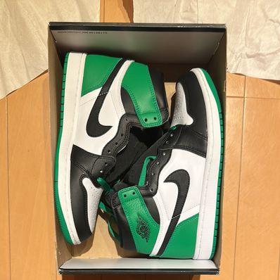 Nike Air Jordan 1 Retro High OG "Celtics/Black and Lucky Green" (2023)