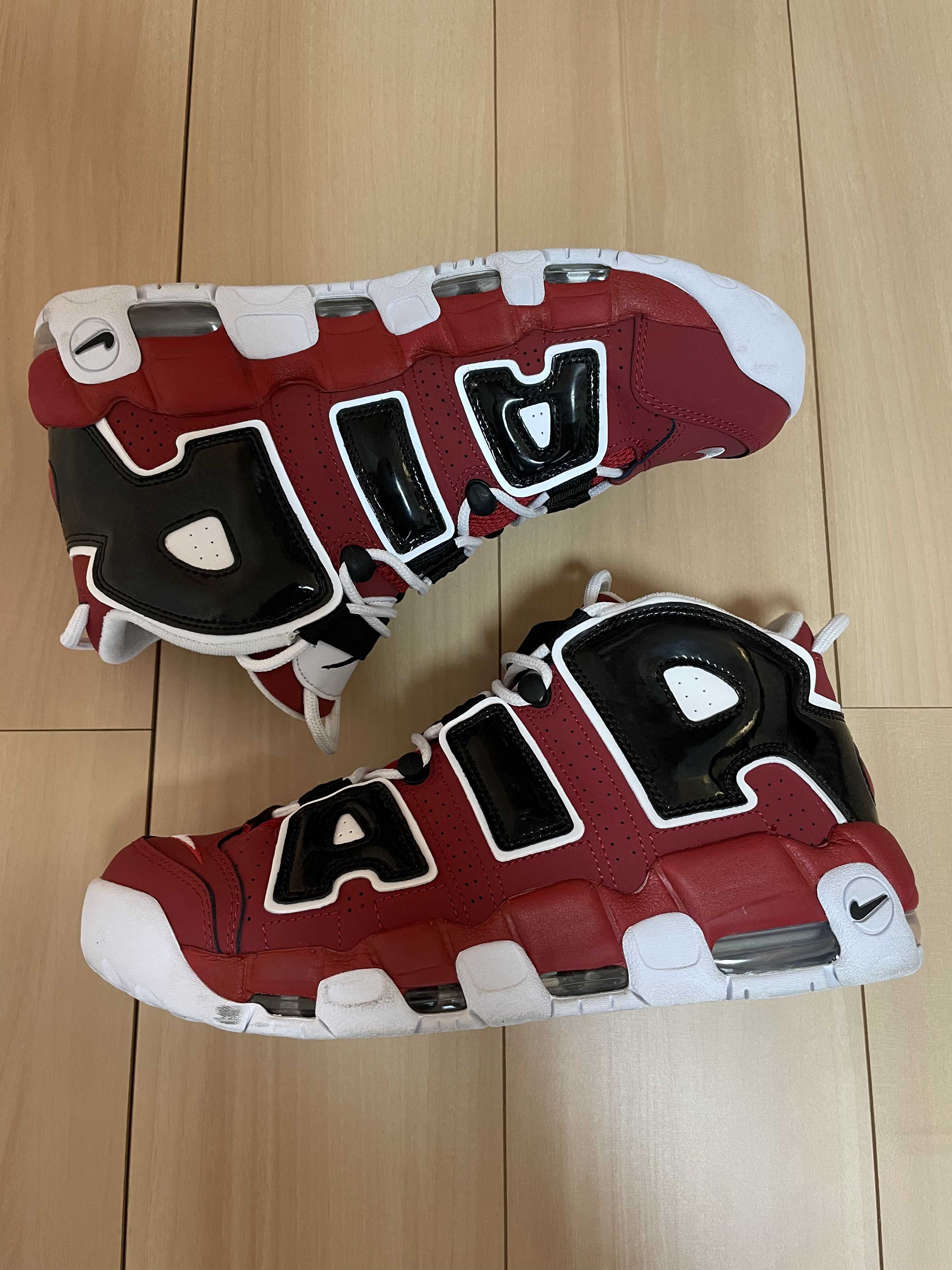 Nike Air More Uptempo ’96 "Black and Varsity Red" (2021)