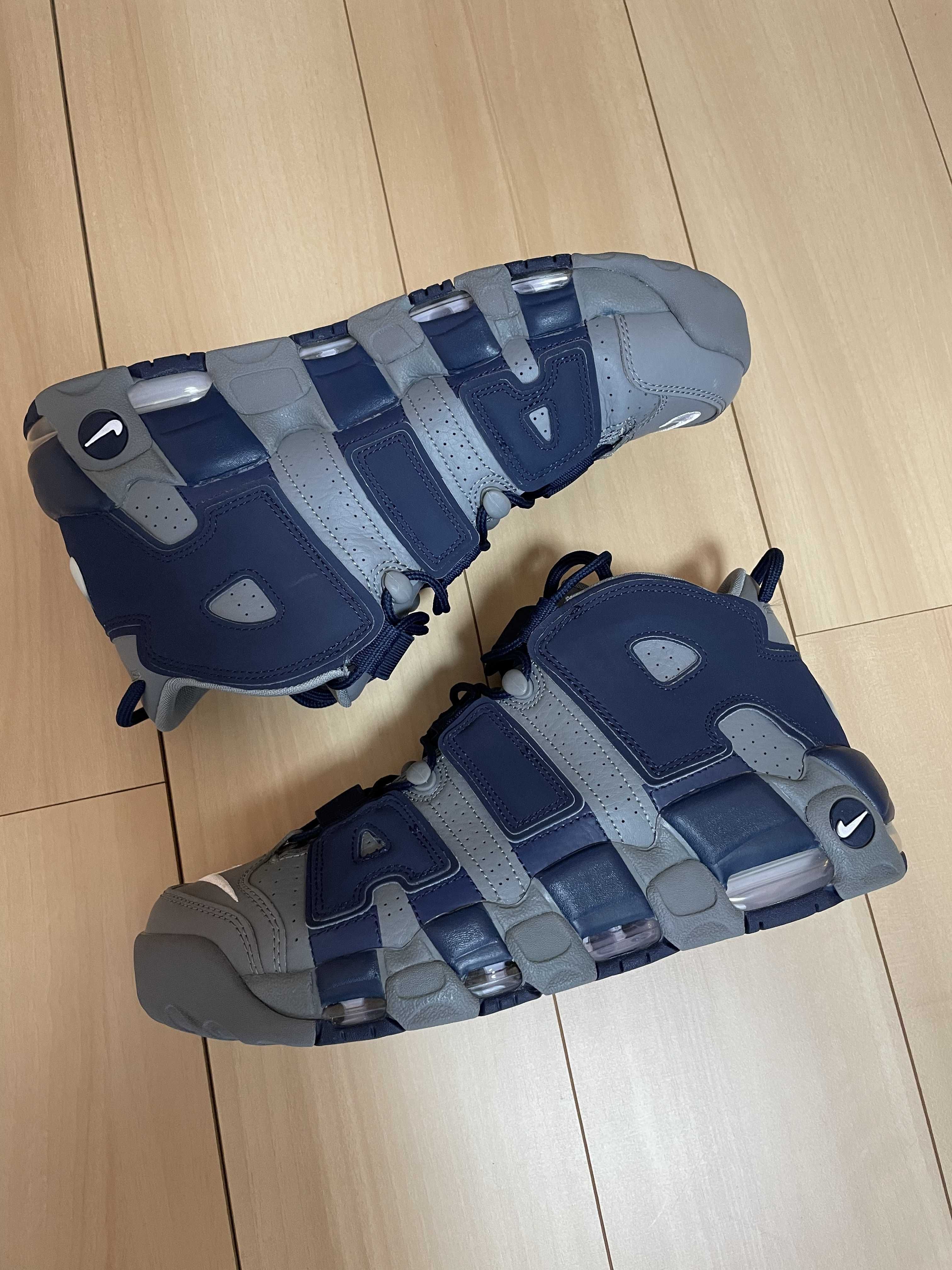Nike Air More Uptempo '96 "Cool Grey/White/Midnight Navy"