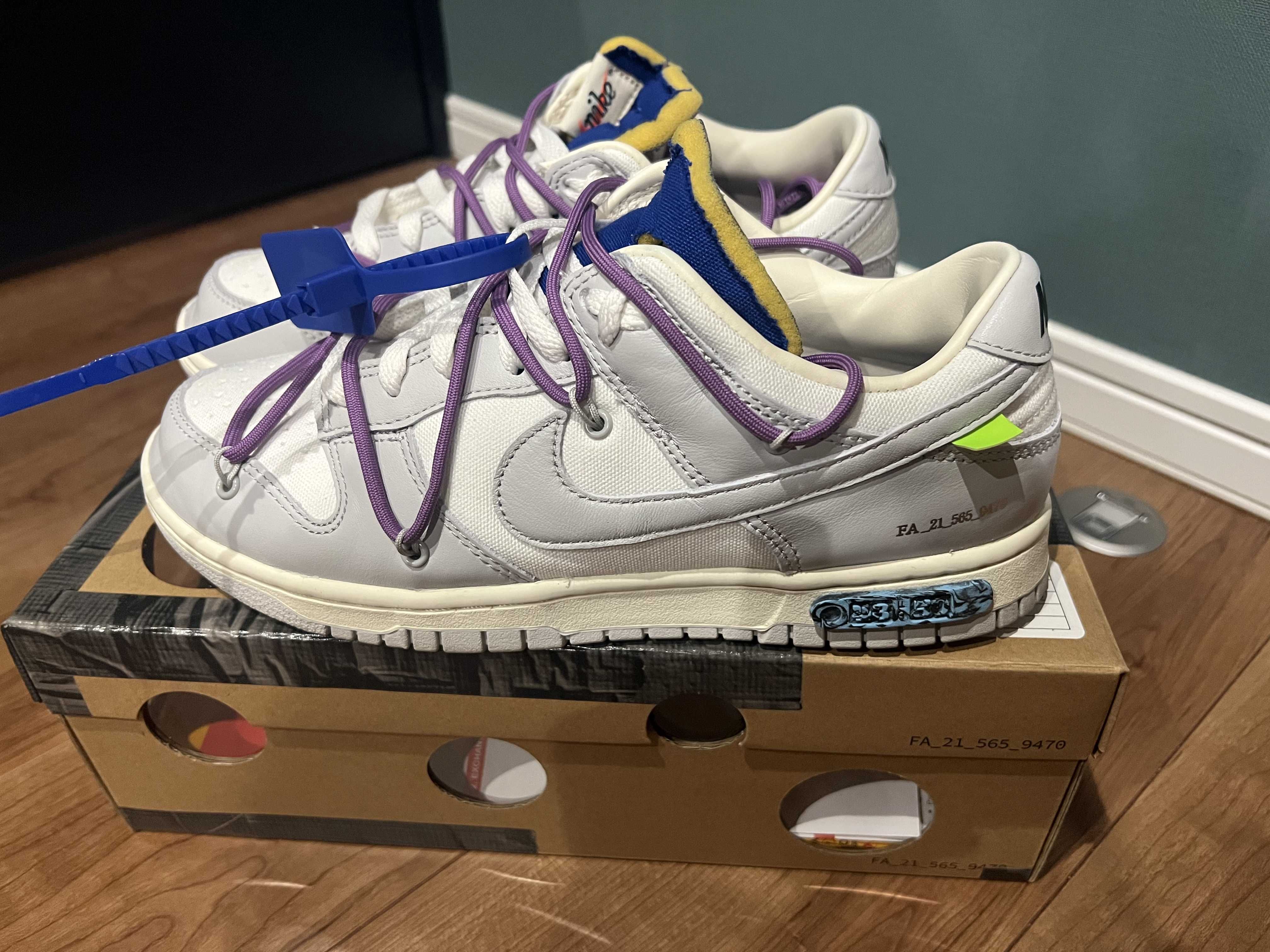 Off-White × Nike Dunk Low 1 of 50 "Lot.48"