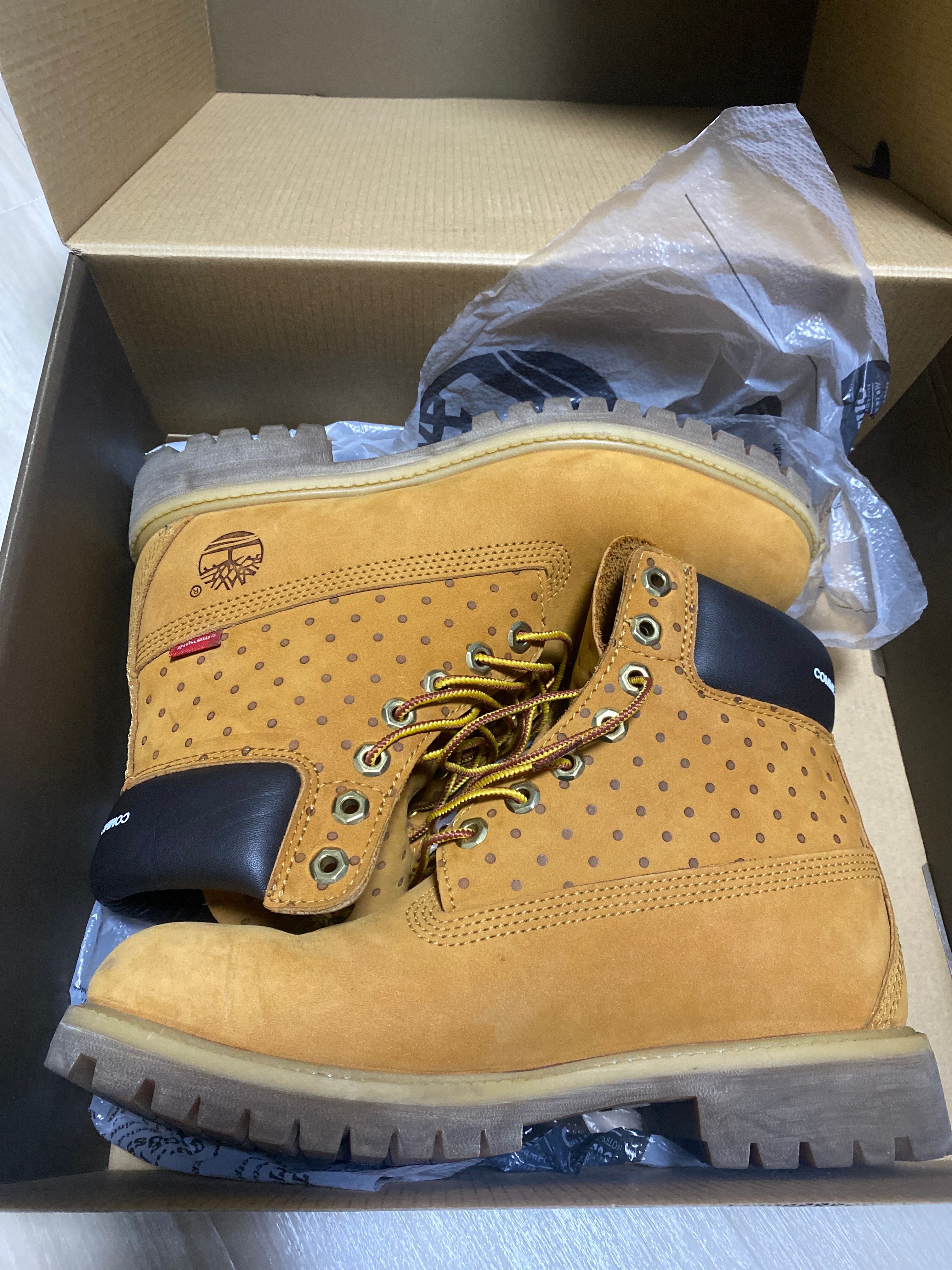 Supreme × Comme des Garcons × Timberland 6 Boot "Wheat"
