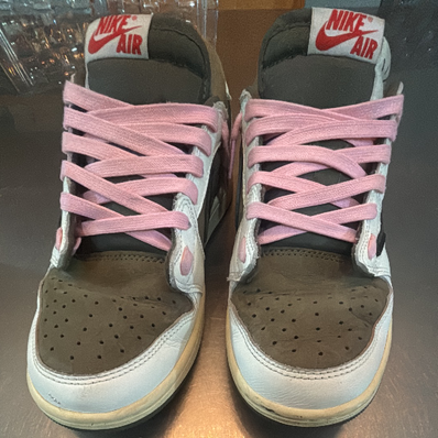 Travis Scott × Nike Air Jordan 1 Low OG SP "Reverse Olive"