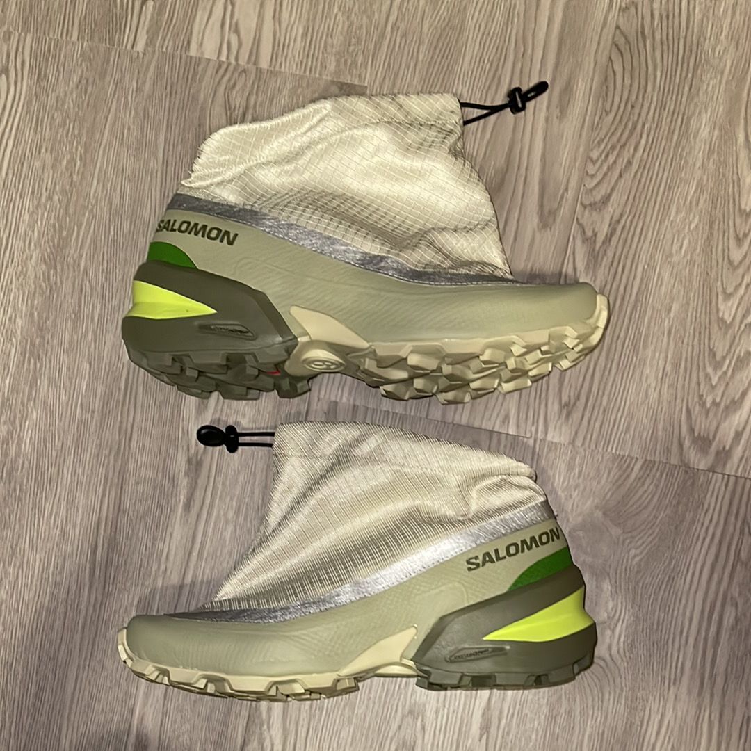 MM6 Maison Margiela × Salomon Cross Low "Light Green"