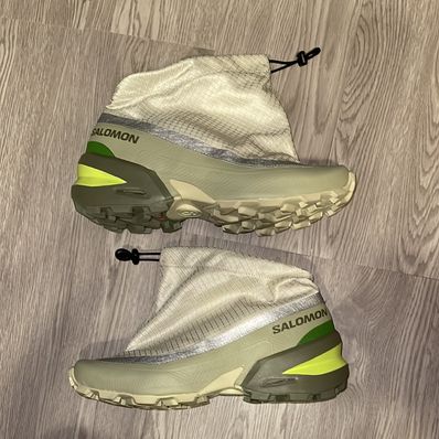 MM6 Maison Margiela × Salomon Cross Low "Light Green"