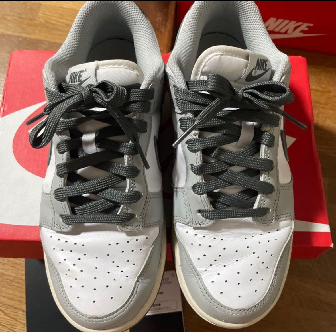 Nike Women's Dunk Low "White Light Smoke Grey"