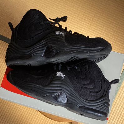 Stussy × Nike Air Penny 2 "Black"