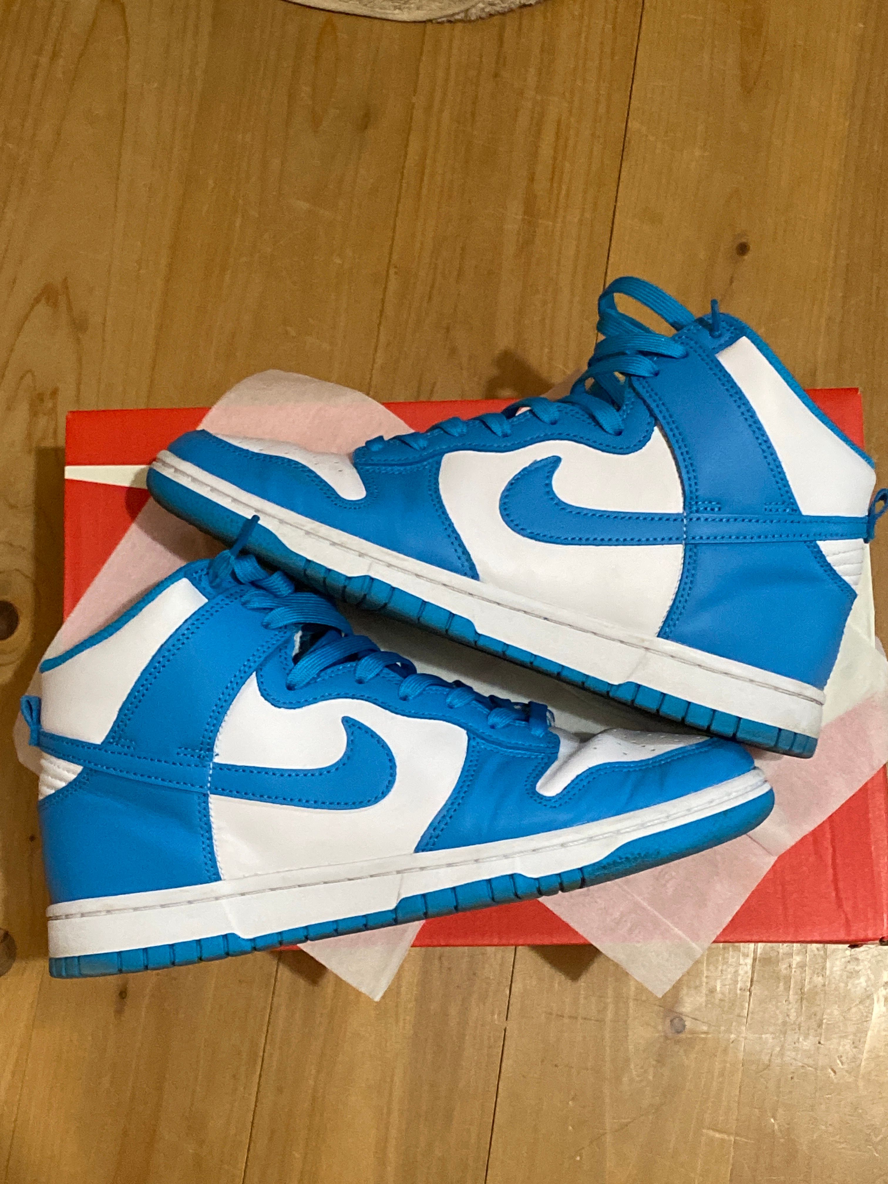 Nike Dunk High "Championship Blue"
