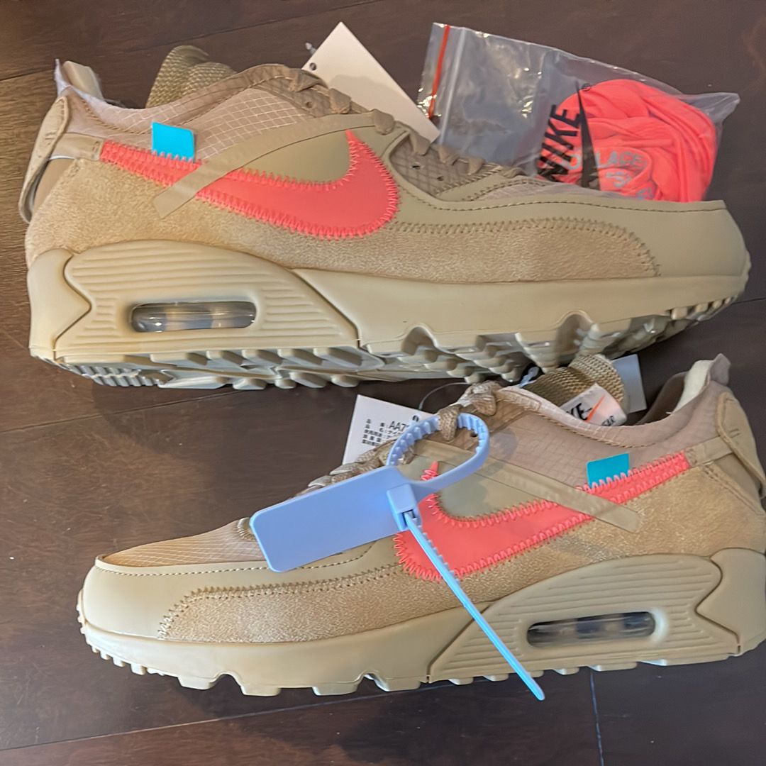 Off-White × Nike Air Max 90 "Desert Ore"