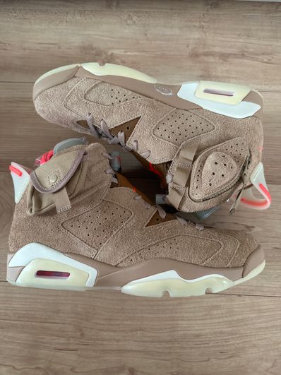 Travis Scott × Nike Air Jordan 6 "British Khaki"