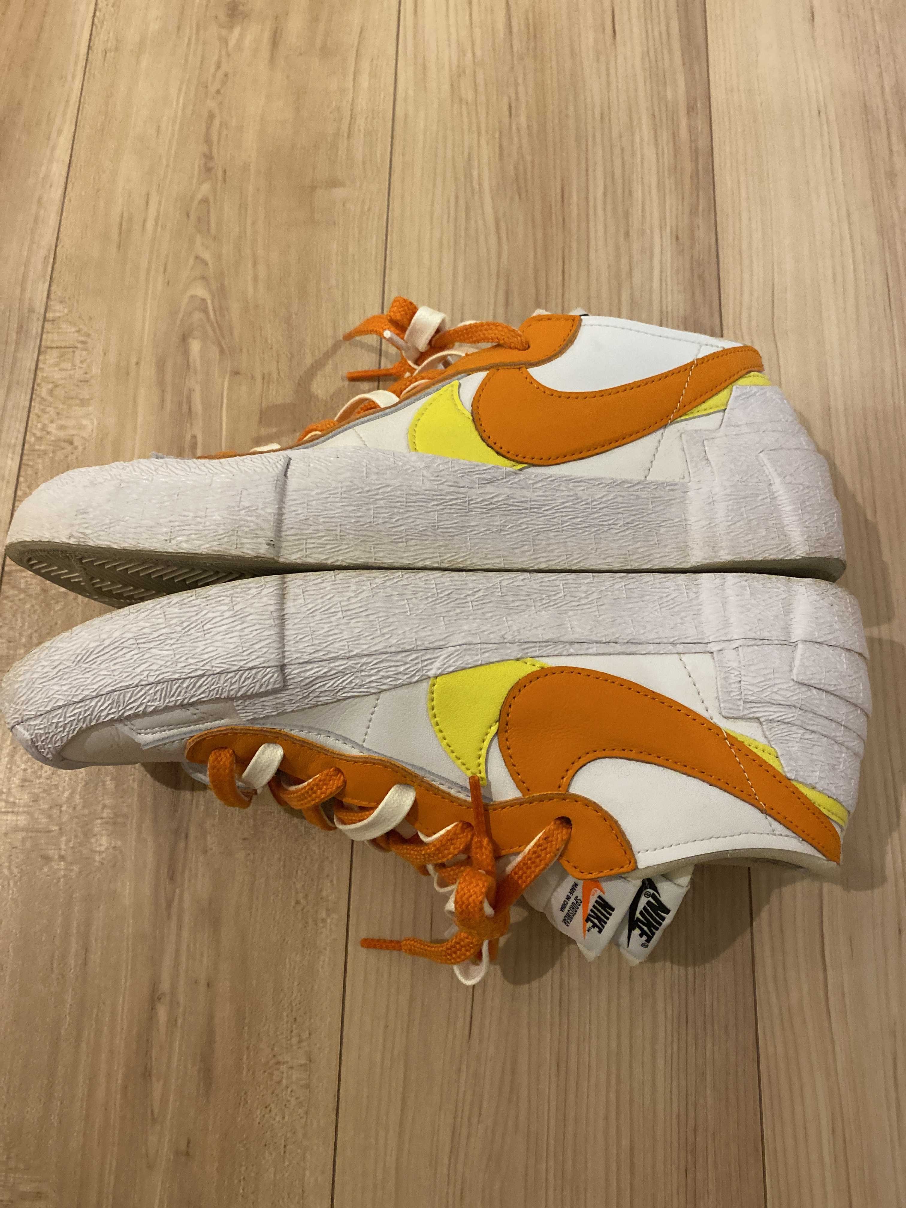 SACAI × NIKE BLAZER LOW "MAGMA ORANGE"
