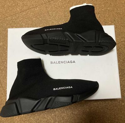 BALENCIAGA SPEED RECYCLED "BLACK/BLACK"