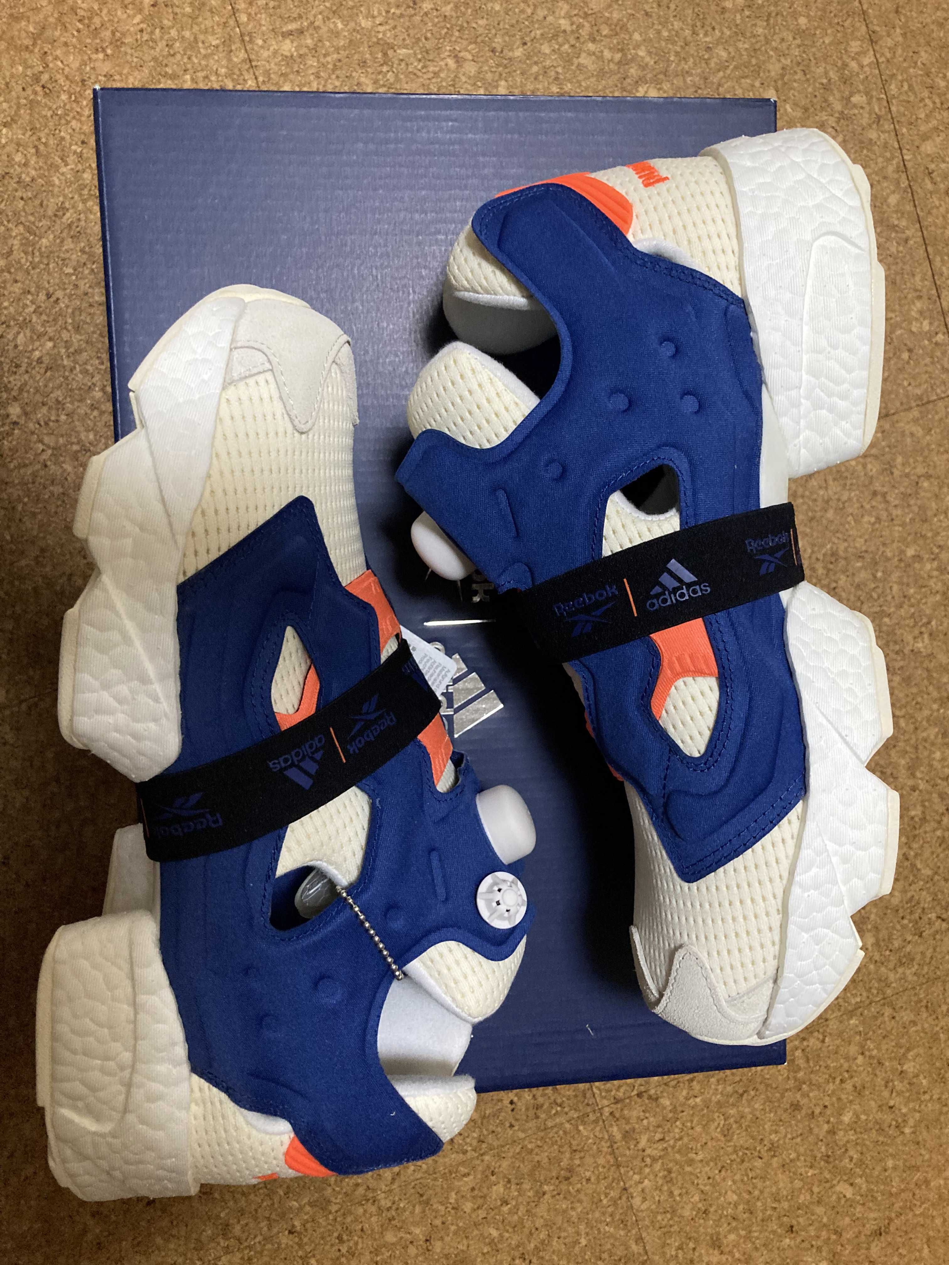 ADIAS×REEBOK CLASSIC INSTAPUMP FURY BOOST WHITE/BLUE