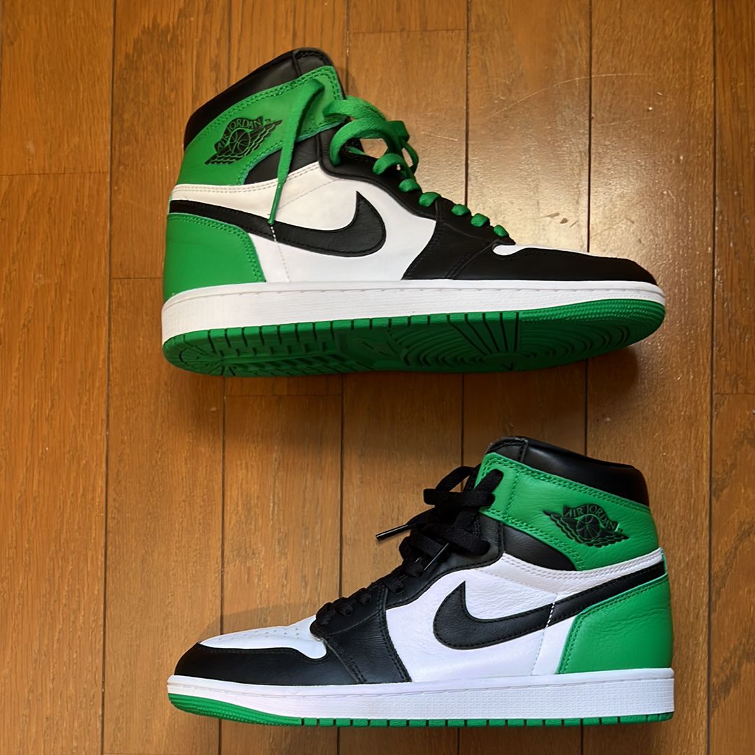 Nike Air Jordan 1 Retro High OG "Celtics/Black and Lucky Green" (2023)