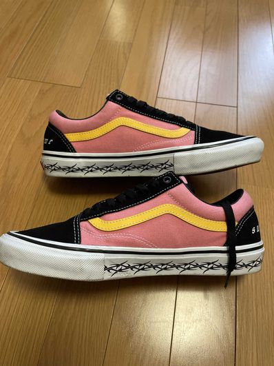 Supreme × Vans Old Skool "Pink"