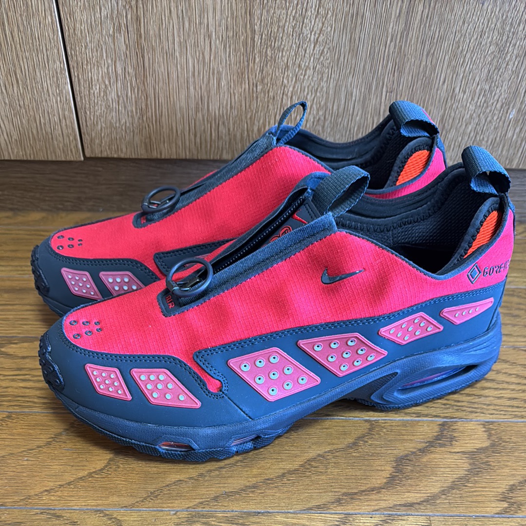 ナイキ ウィメンズ エアマックスサンダー ゴアテックス "ダークスモークグレー アンド ファイヤーレッド"