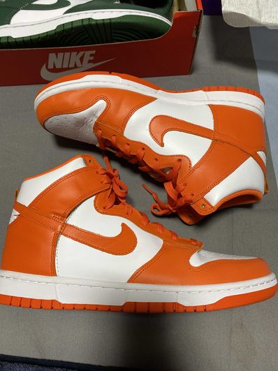 NIKE Women's DUNK HIGH "ORANGE BLAZE"