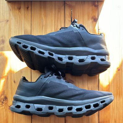 On Cloudmonster "All Black"