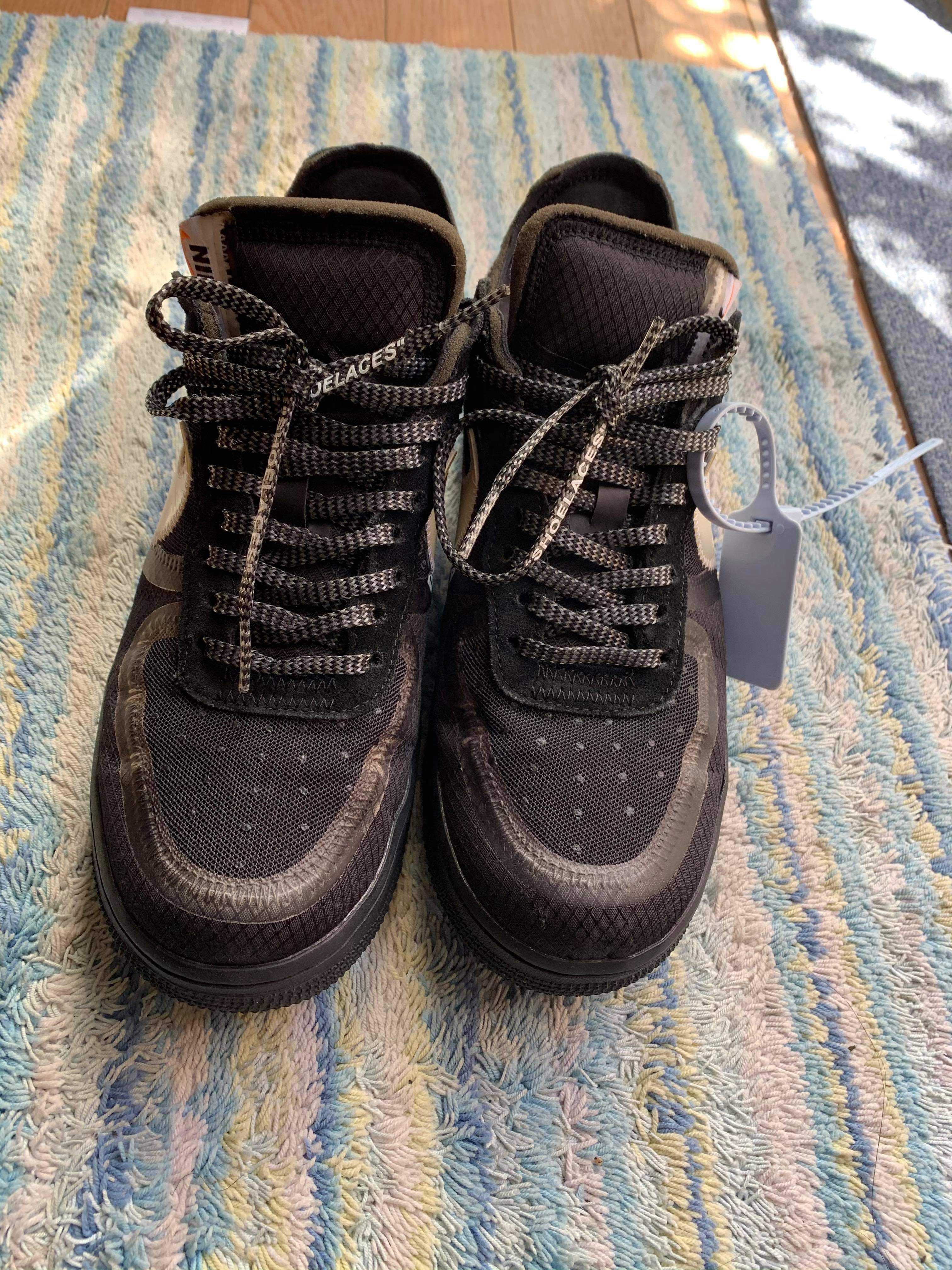 Off-White × Nike Air Force 1 Low "Black"