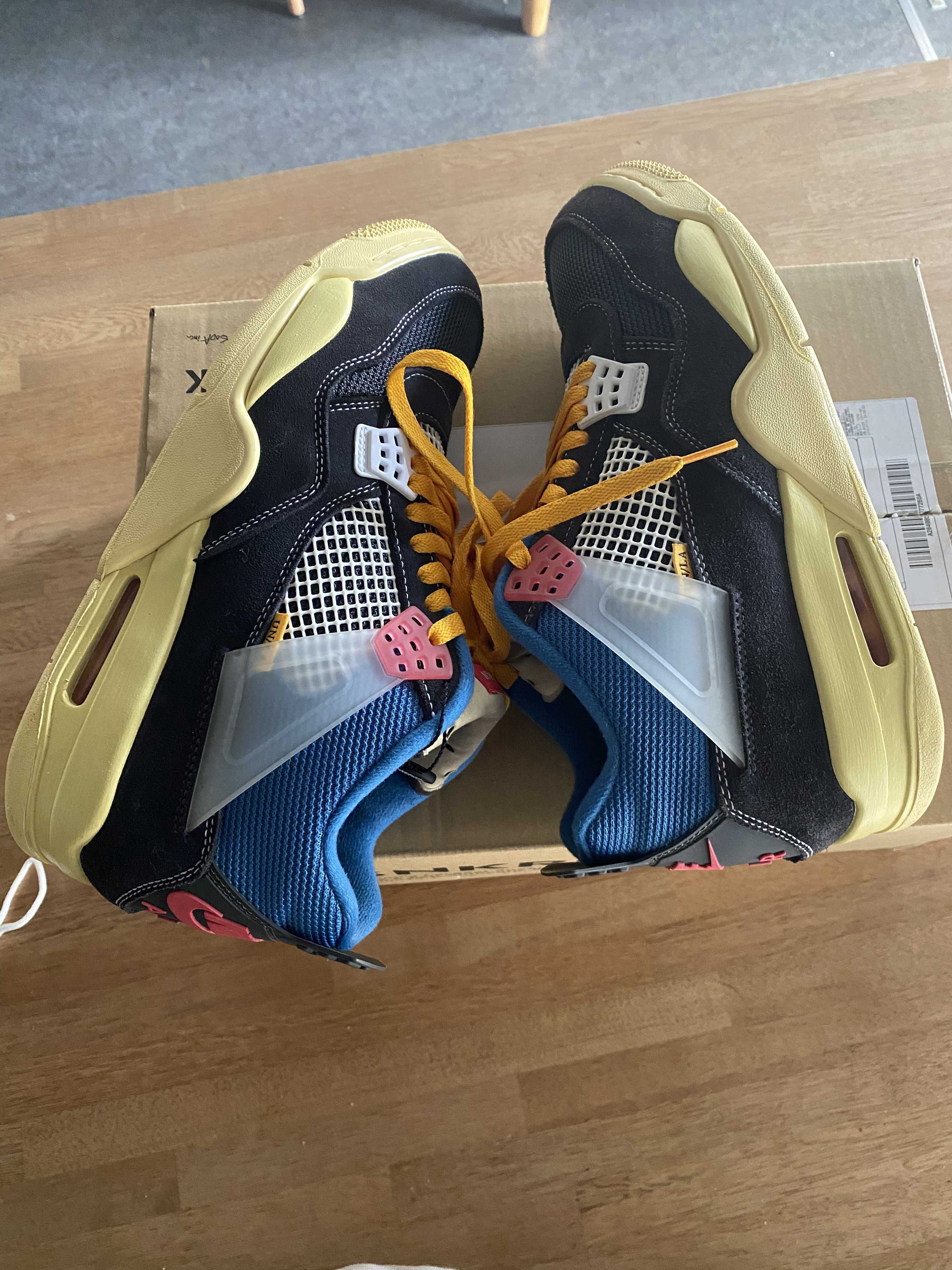 UNION × Nike Air Jordan 4 "Off Noir"