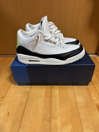 Fragment × Nike Air Jordan 3 "White/Black"
