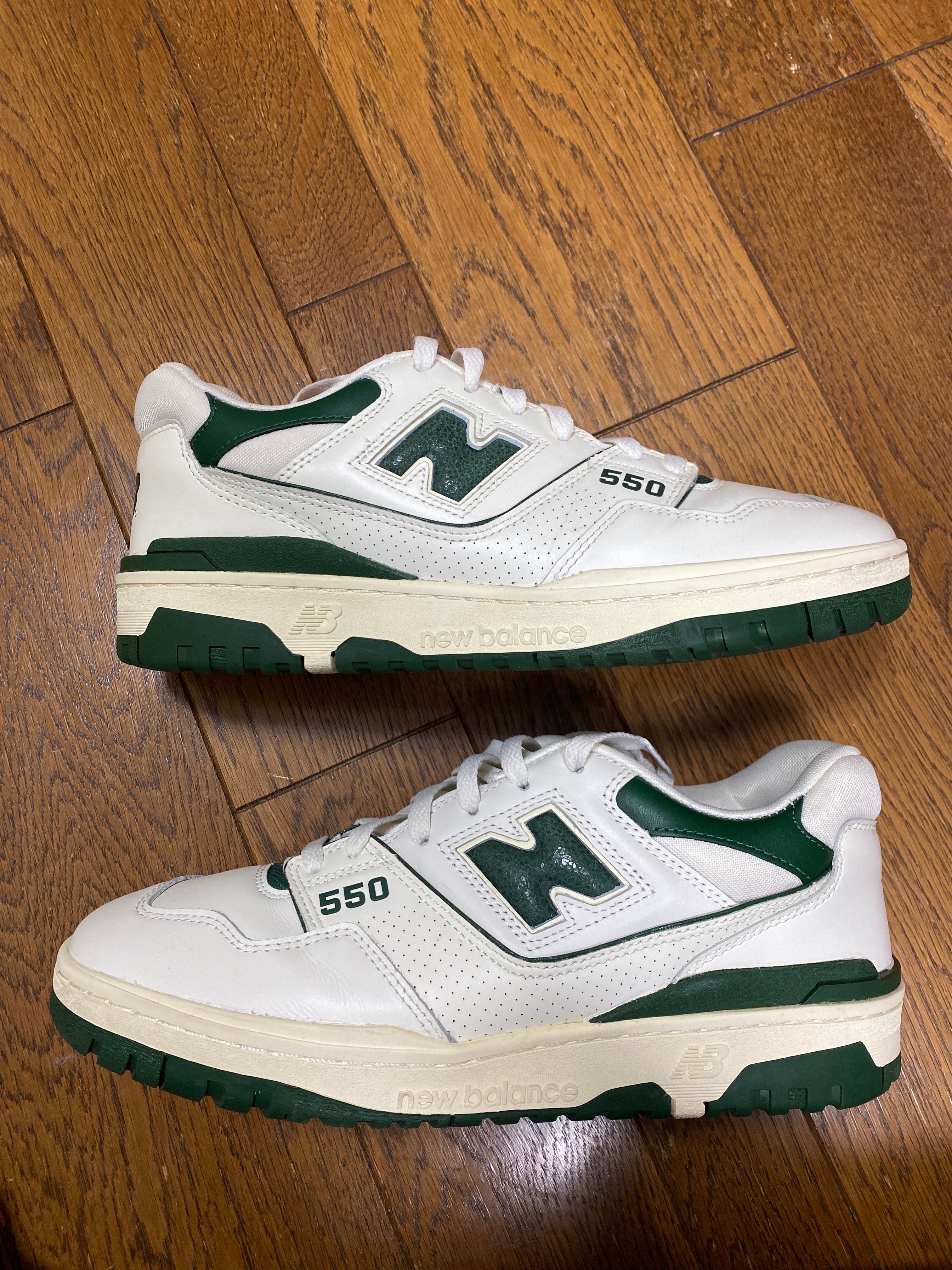 Aime Leon Dore × New Balance 550 "White/Green"