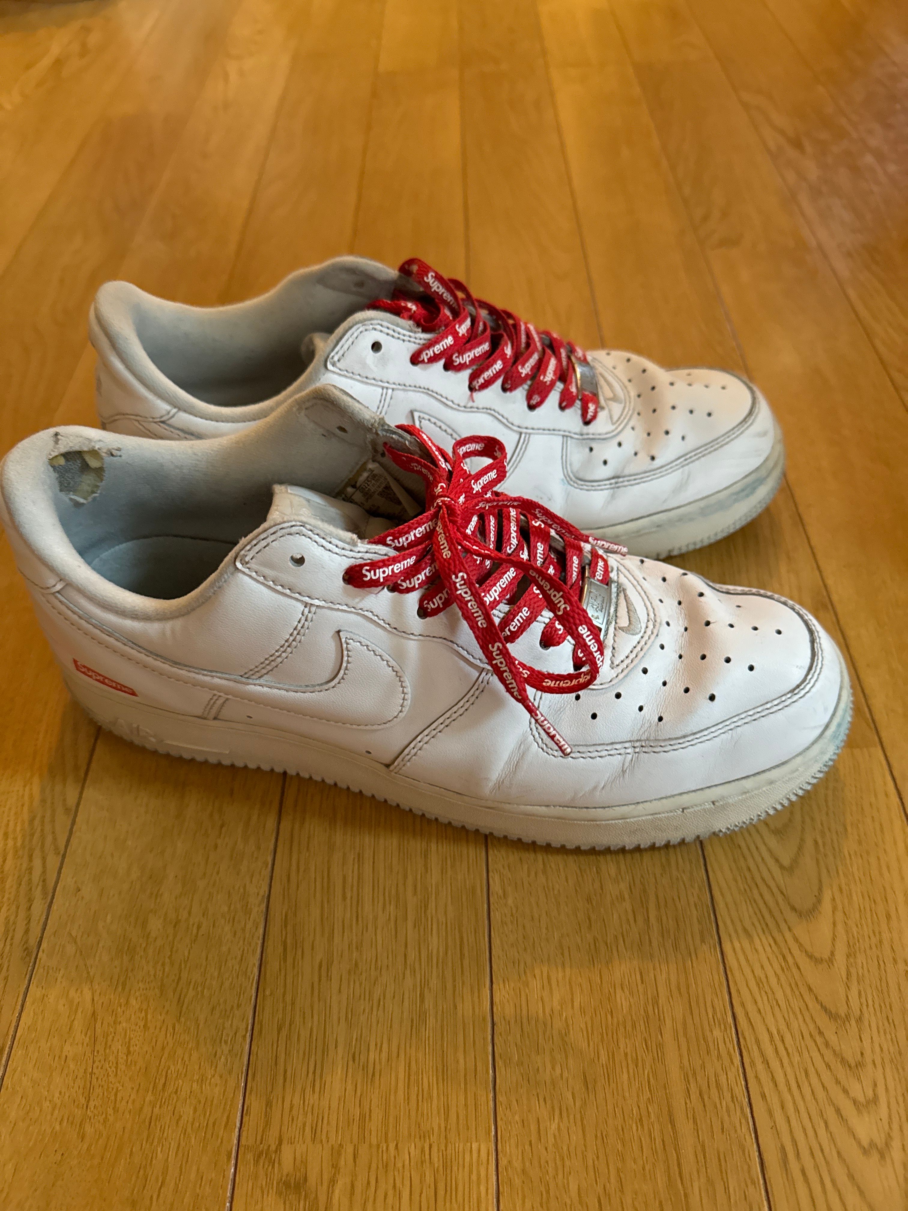 Supreme × Nike Air Force 1 Low "White"