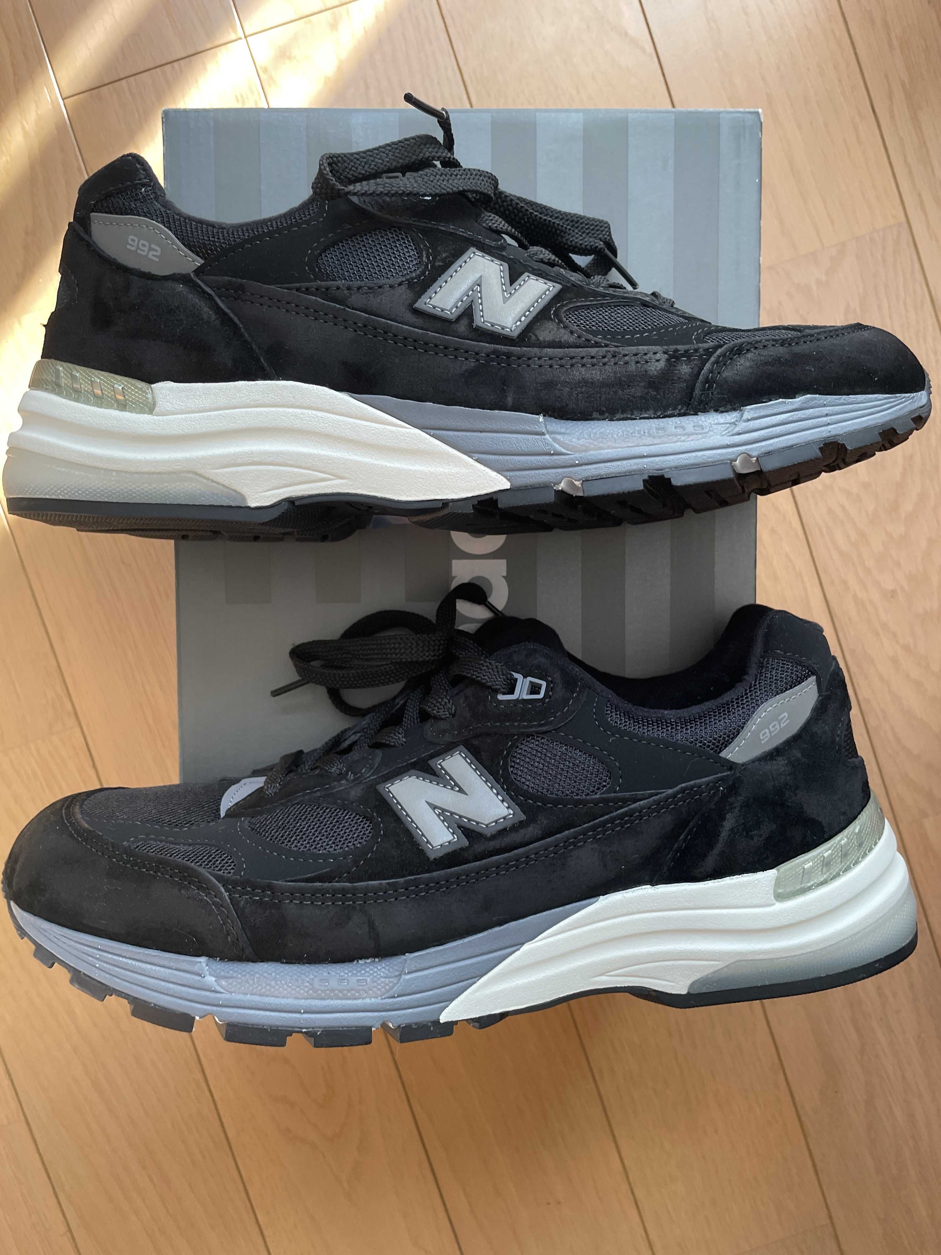 New Balance 992 Made in USA "Black"