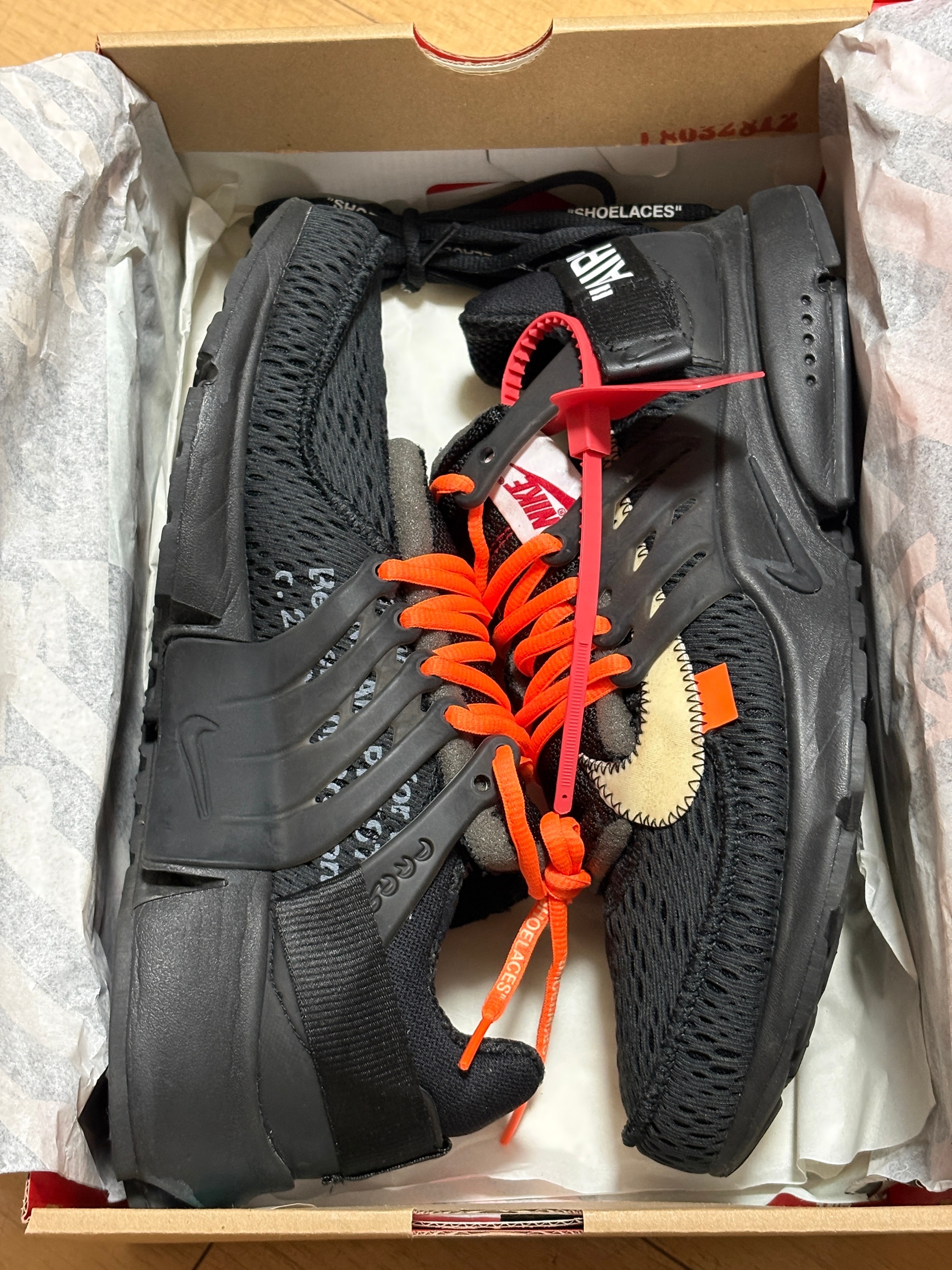 Off-White × Nike Air Presto "Black"