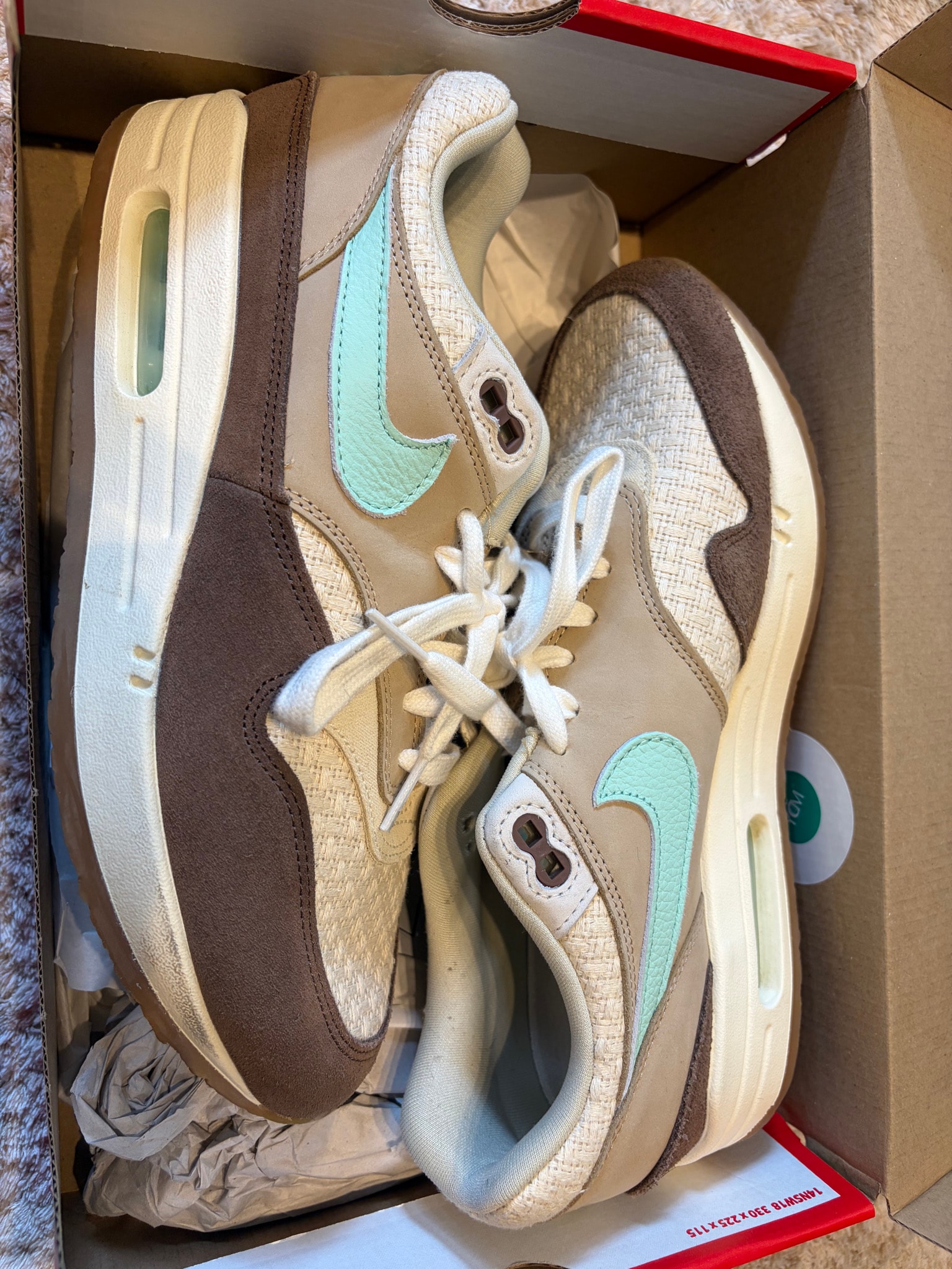 Nike Air Max 1 PRM "Crepe Hemp"