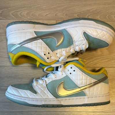 FTC × Nike SB Dunk Low "White/Blue"