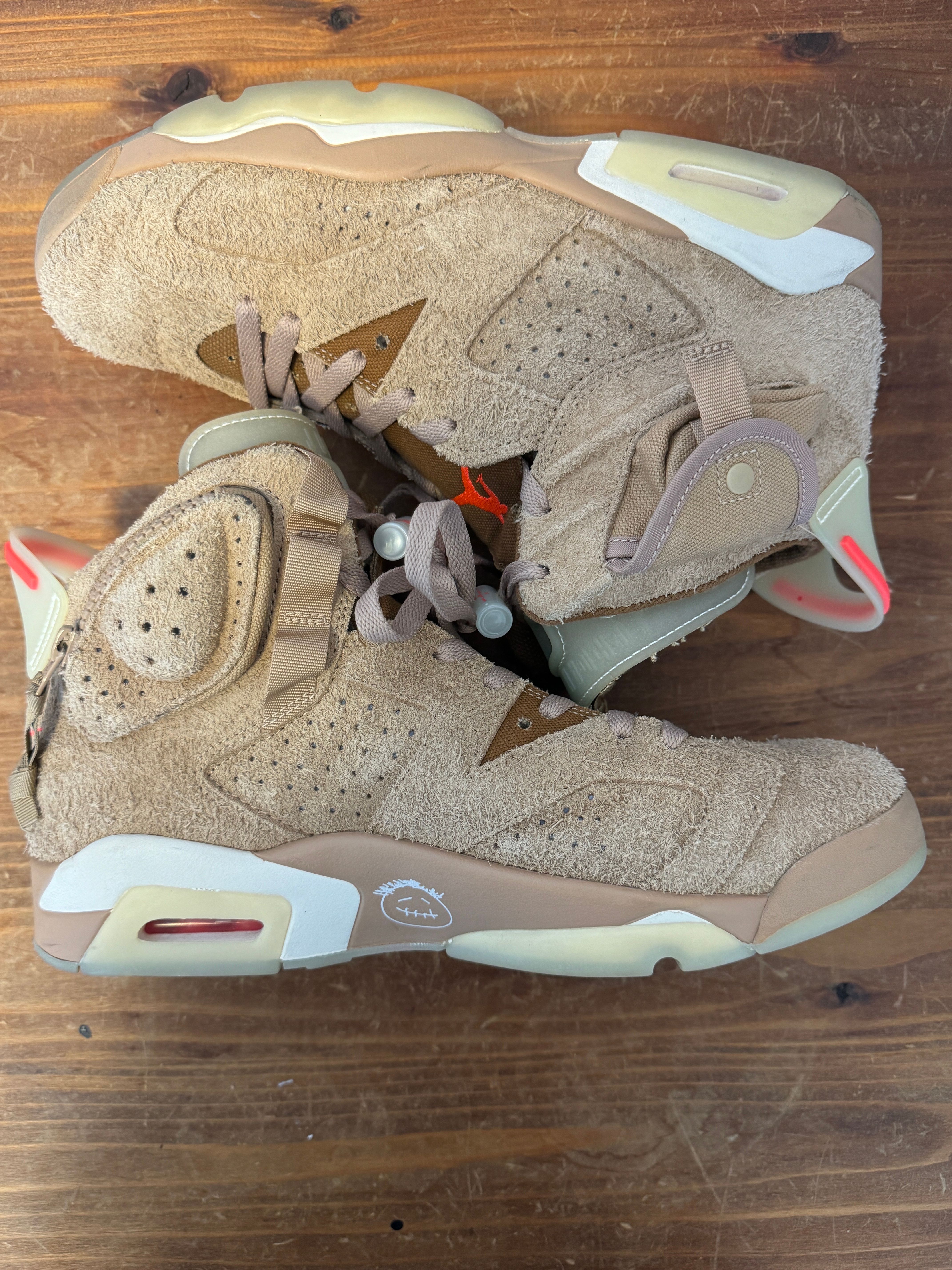 Travis Scott × Nike Air Jordan 6 "British Khaki"