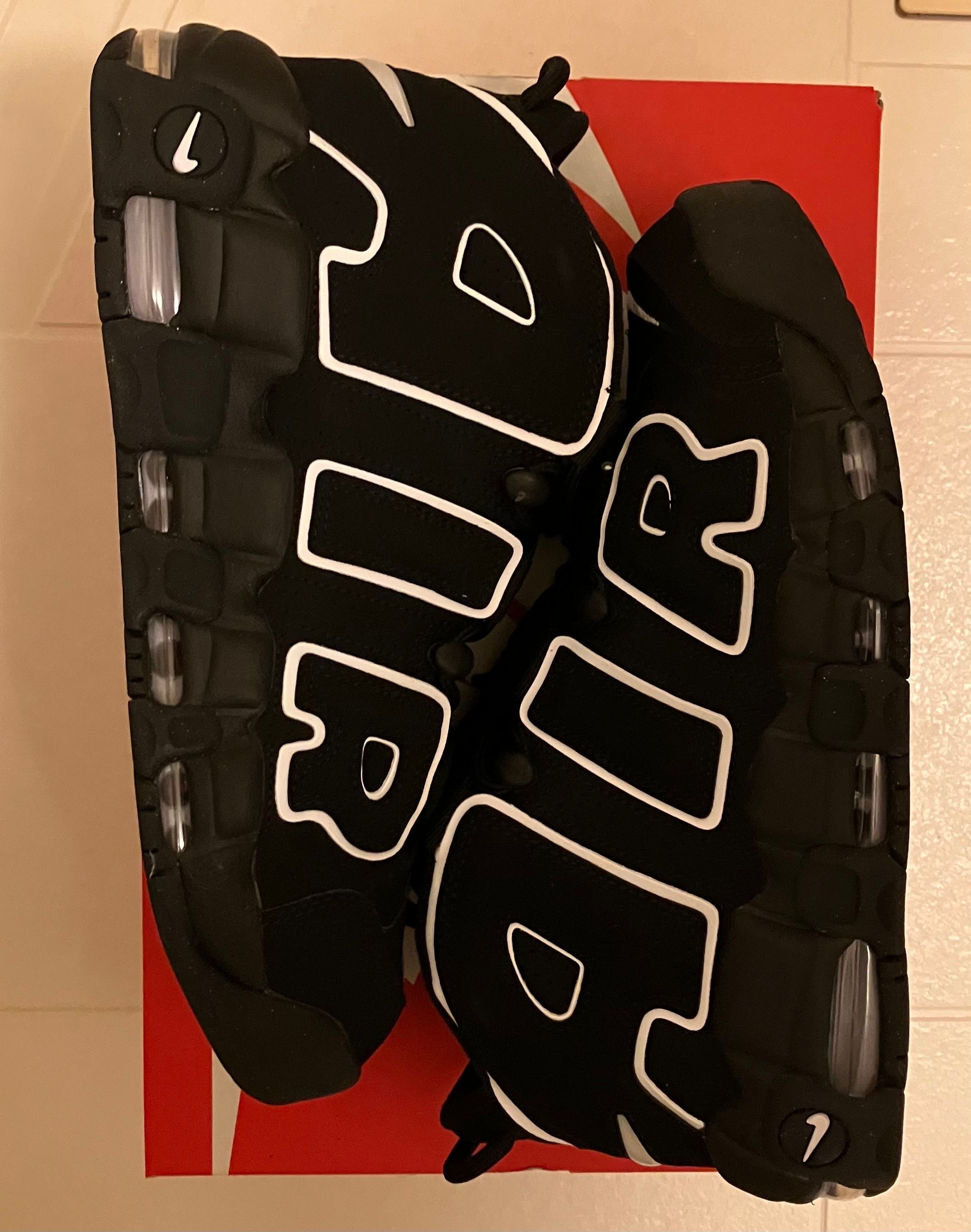 Nike Air More Uptempo "Black/White"(2020)
