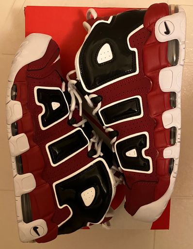 Nike Air More Uptempo ’96 "Black and Varsity Red" (2021)