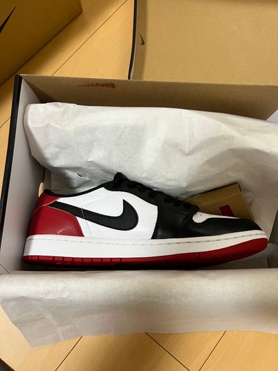 Nike Air Jordan 1 Retro Low OG "Black Toe"