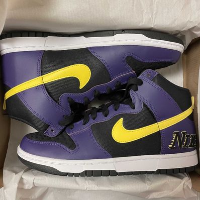 Nike Dunk High EMB "Lakers"