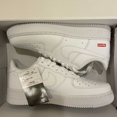 Supreme × Nike Air Force 1 Low "White"