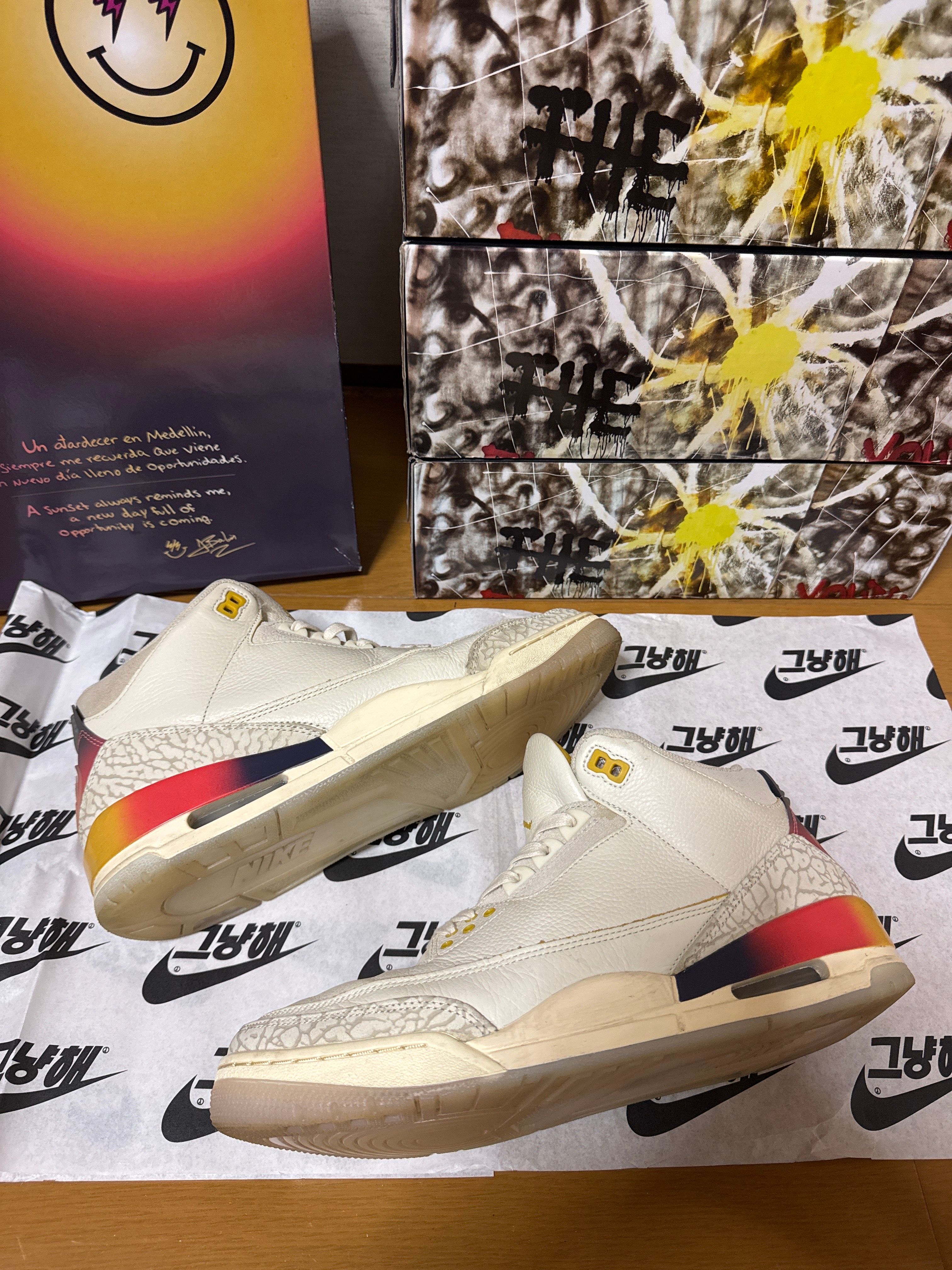 J Balvin × Nike Air Jordan 3 Retro SP "Sunset"