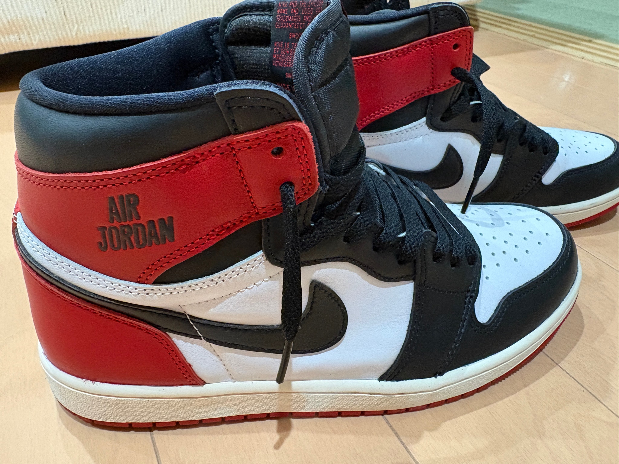 Nike Air Jordan 1 Retro High OG "Black Toe Reimagined"