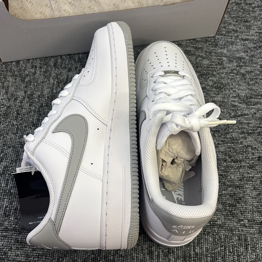 Nike Air Force 1 Low '07 "White/Light Smoke Grey"