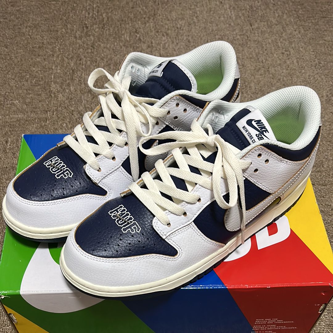 HUF × Nike SB Dunk Low "New York"