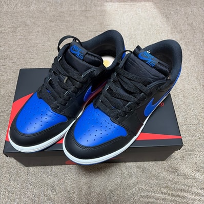 Nike Air Jordan 1 Low '85 "Black and Royal Blue"