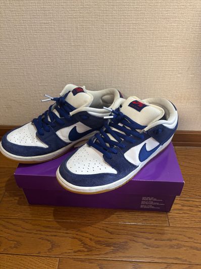 Nike SB Dunk Low "Los Angeles Dodgers/Deep Royal Blue"