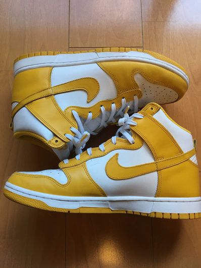 NIKE Women's DUNK HIGH "DARK SULFUR"