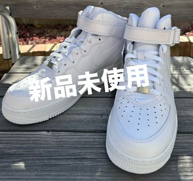 Supreme × Nike Air Force 1 Mid "White" FW24