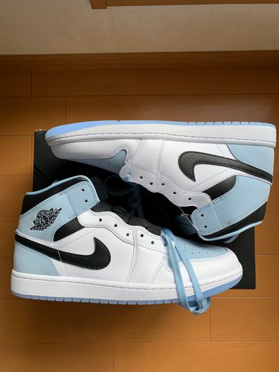 Nike Air Jordan 1 Mid "Ice Blue Nubuck"