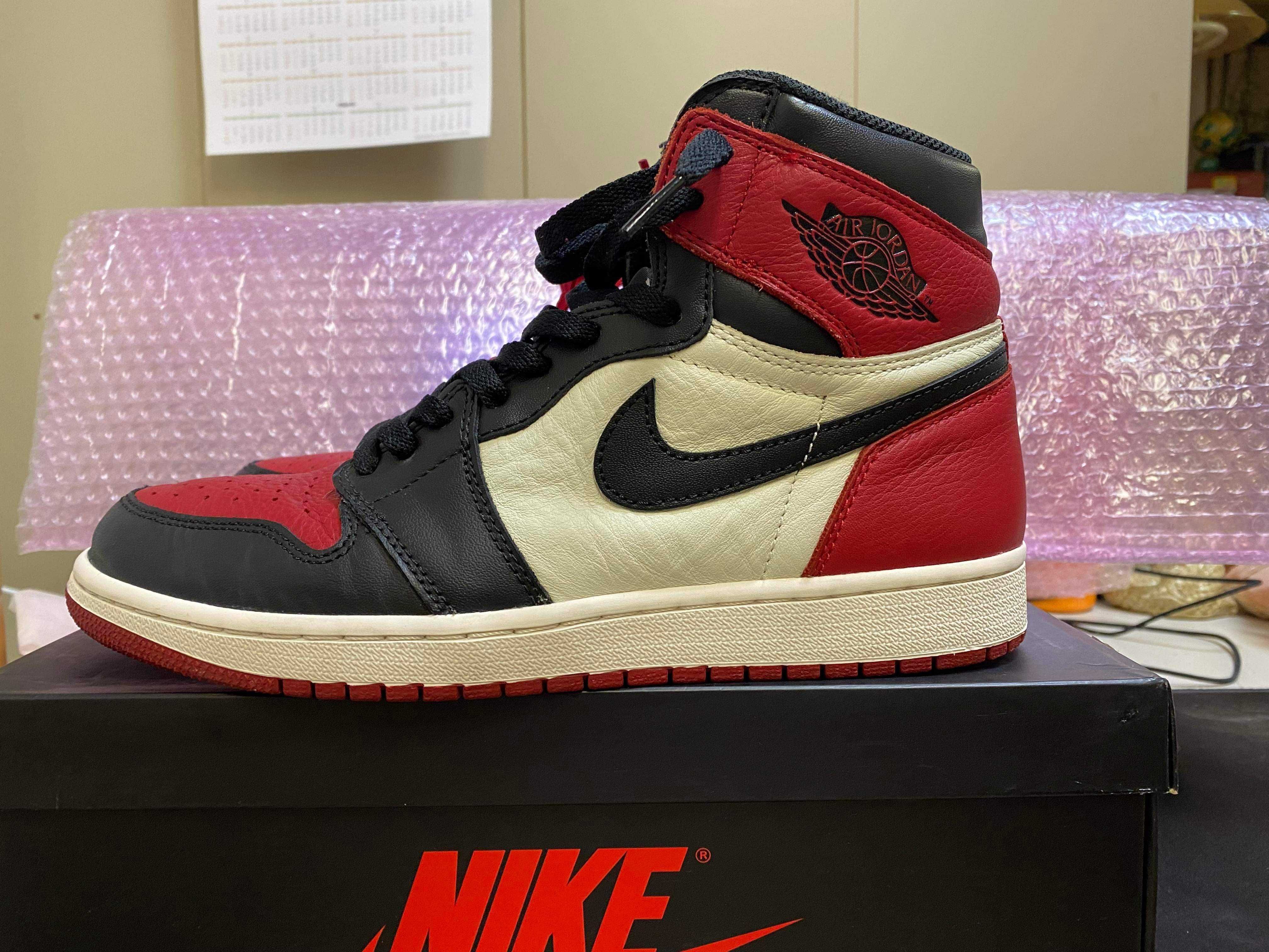 Nike Air Jordan 1 Retro High OG "Bred Toe"