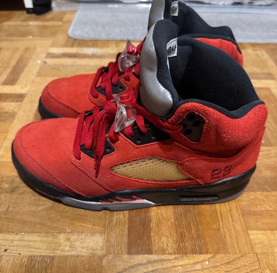 Nike Air Jordan 5 Retro DMP Raging Bull "Red Suede"