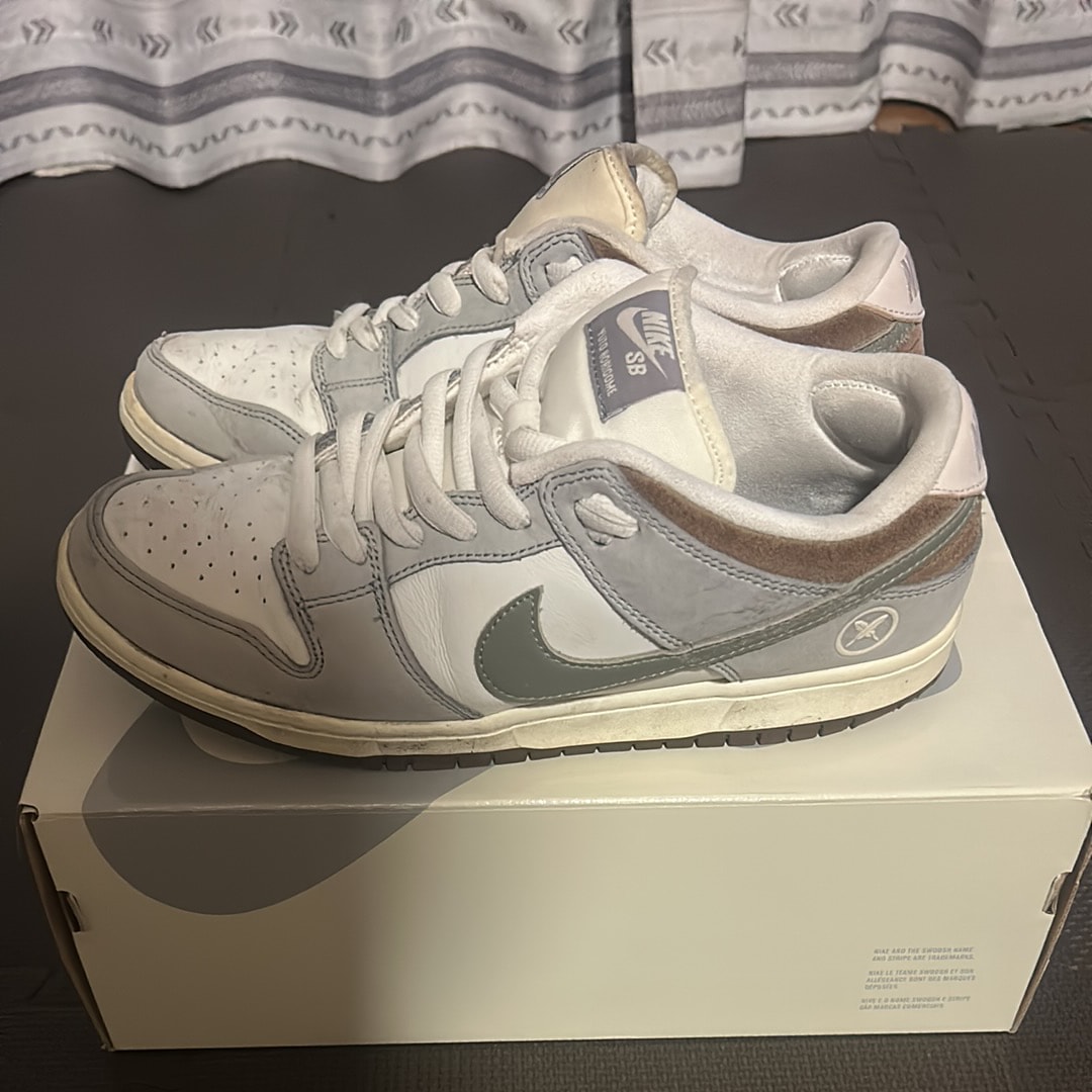 堀米 雄斗(Yuto Horigome) × Nike SB Dunk Low Pro QS "Wolf Grey"