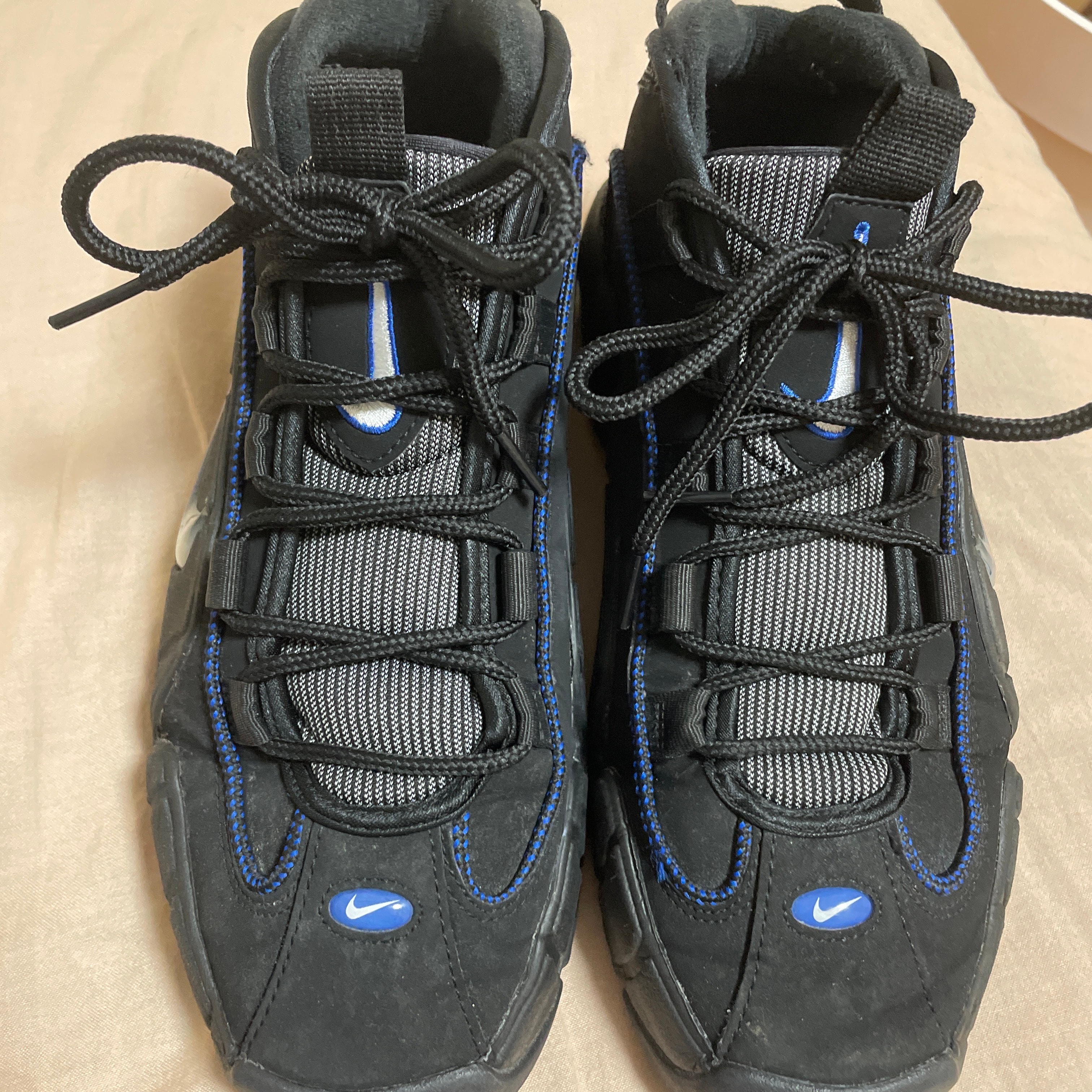 ナイキ エアマックス ペニー1 "ブラック アンド メタリックシルバー"