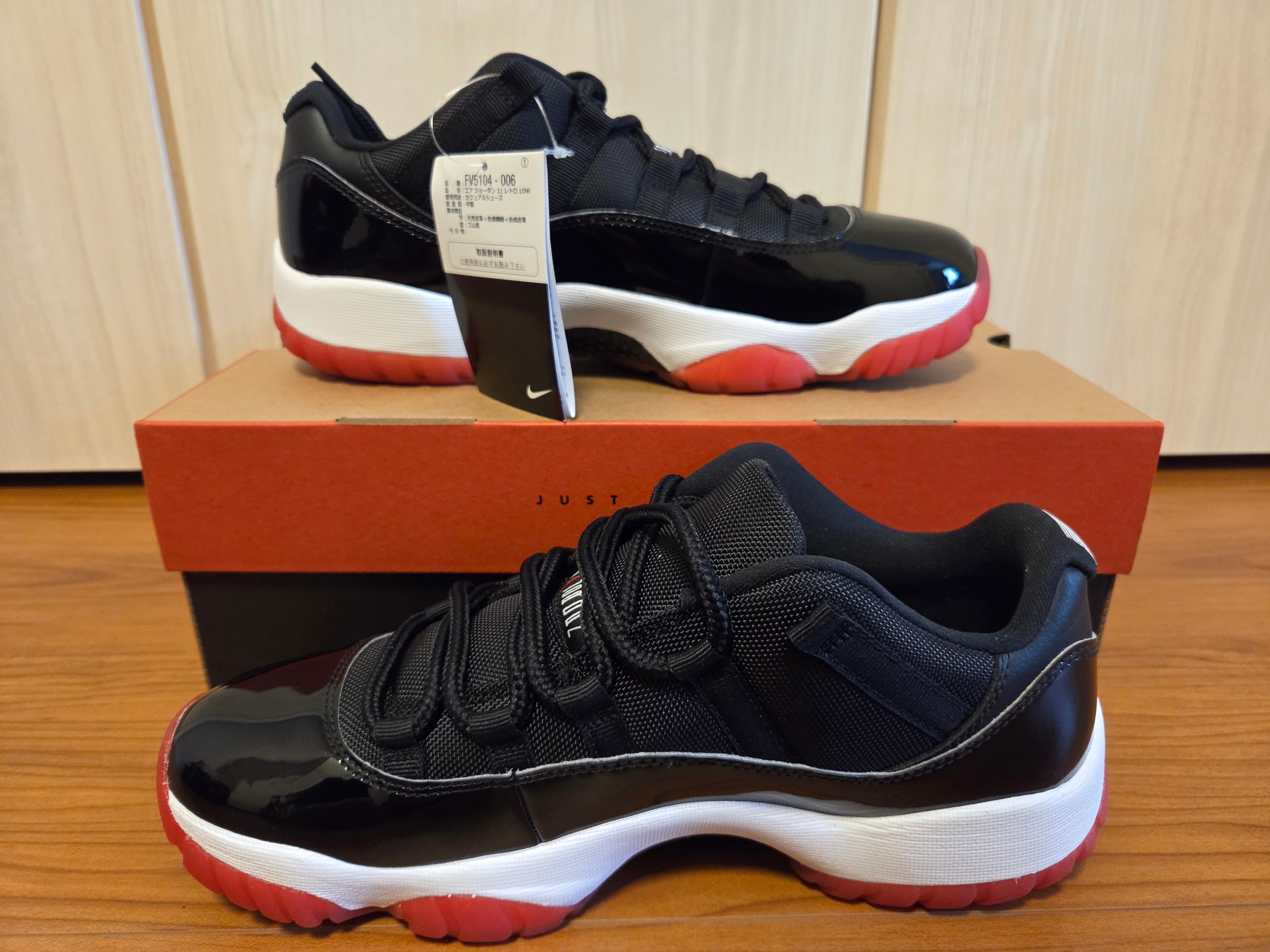 Nike Air Jordan 11 Retro Low "Bred" (2025)